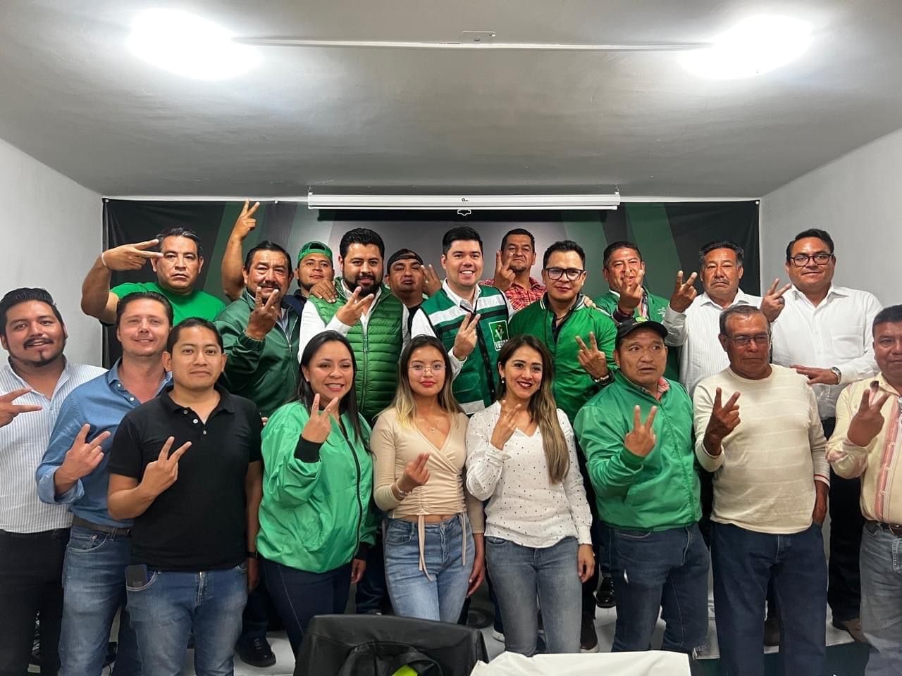 Por: Cortesía Lula Pineda PVEM registra a Mauricio Lozano como aspirante a candidato a la alcaldía de San Pedro Cholula