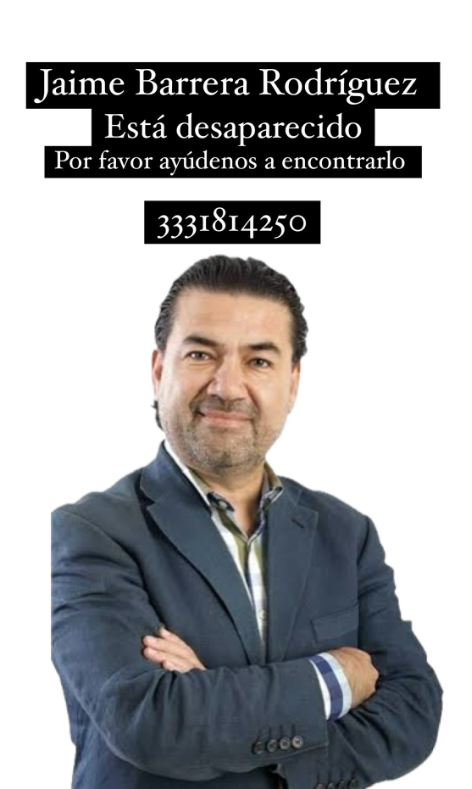 Por: Cortesía Jaime Barrera Rodríguez, periodista desaparecido.