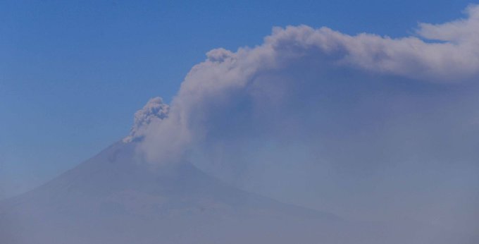 Por: Cortesía Popocatépetl