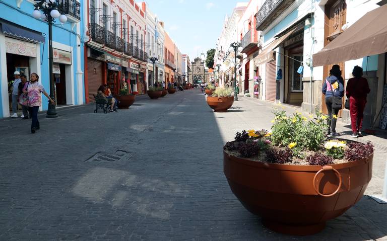 Por: Cortesía  RETIRARÁN MACETONES PARA PROCESIÓN DE VIERNES SANTO EN PUEBLA