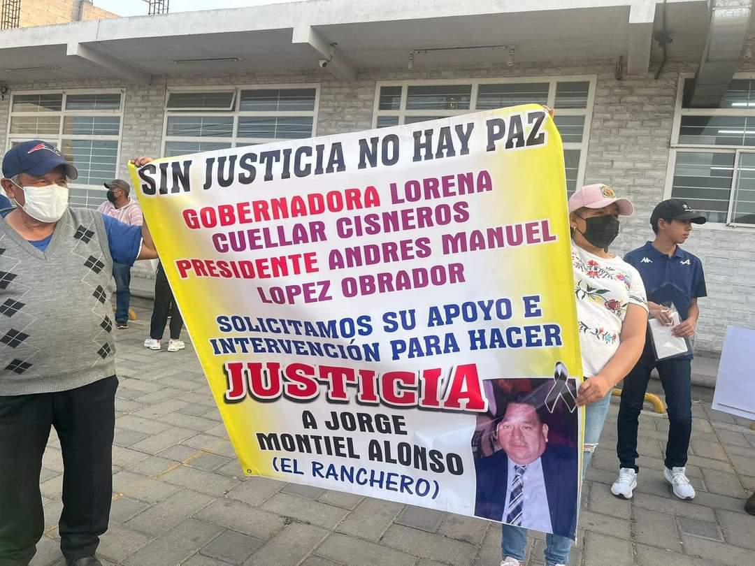 Por: Especial  Marchan en Huamantla y exigen justicia para "El Ranchero"