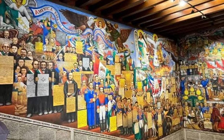 Por: Cortesía A finales de mayo culminarán trabajos de rehabilitación de murales de Desiderio Hernández