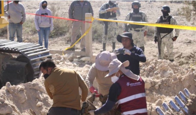 Por: Cortesía Restos óseos hallados en Palmar de Bravo serían de un migrante: Voz de los Desaparecidos