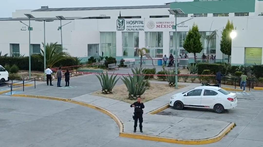 Matan a balazos a un hombre en el estacionamiento del Hospital General de Calpulalpan