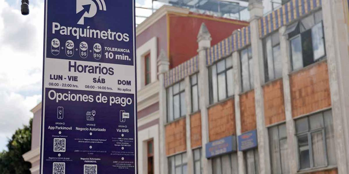 Por: Cortesía Sistema de parquímetros en Centro Histórico de Puebla operará con normalidad durante Semana Santa