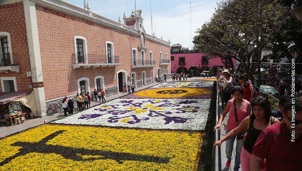 Por: Cortesía Atlixco tendrá mosaico de flores, tapetes de aserrín y danzas por la primavera