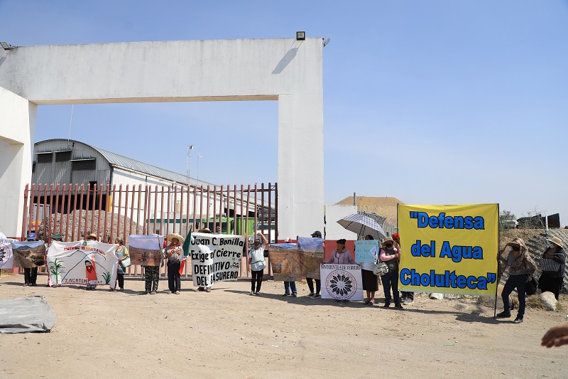 Por: Cortesía Gobierno de Puebla informa que se liberó el bloqueo de la carretera federal Cholula-Calpan