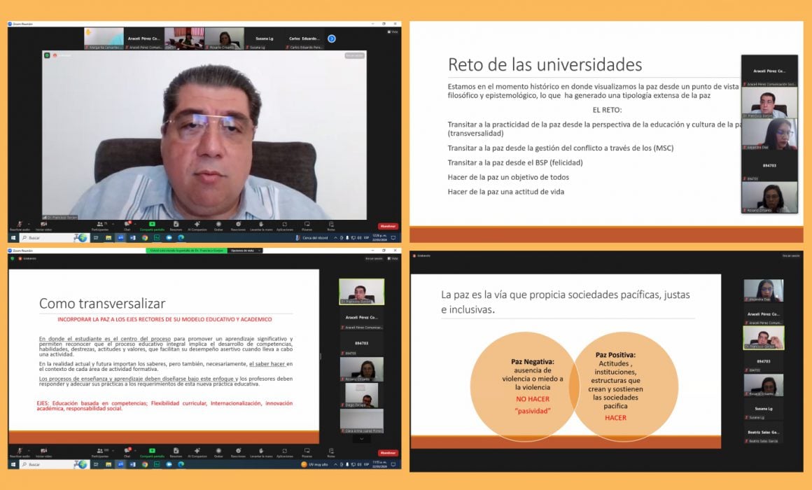 Por: Cortesía Hablaron en la UATX sobre la Cultura de Paz en las universidades