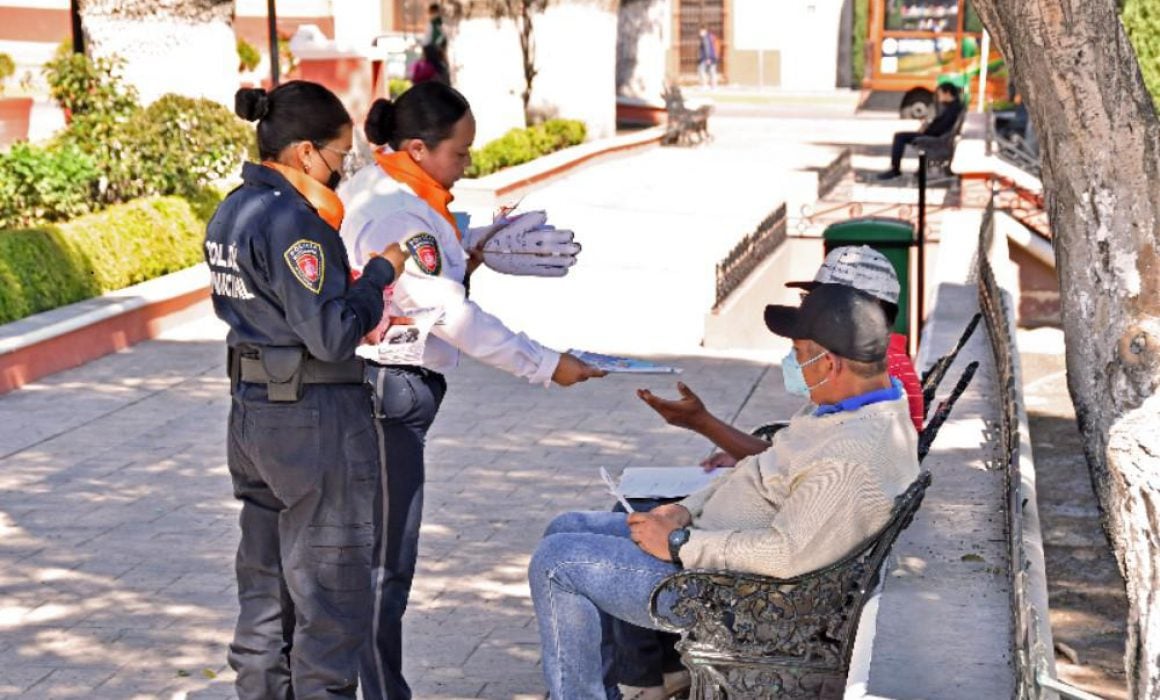 Por: Cortesía Promueve Seguridad Pública de Huamantla la no violencia contra mujeres