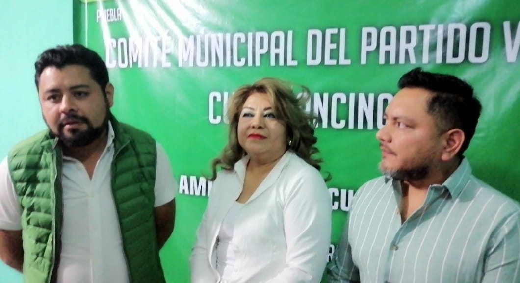 Por: Cortesía Lula Pineda Partido Verde de Cuautlancingo respalda candidatura de Omar Muñoz