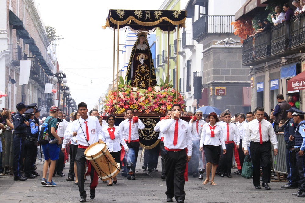 Por: Cortesía Se prepara la Procesión de Viernes Santo en Puebla con la participación de siete imágenes religiosas