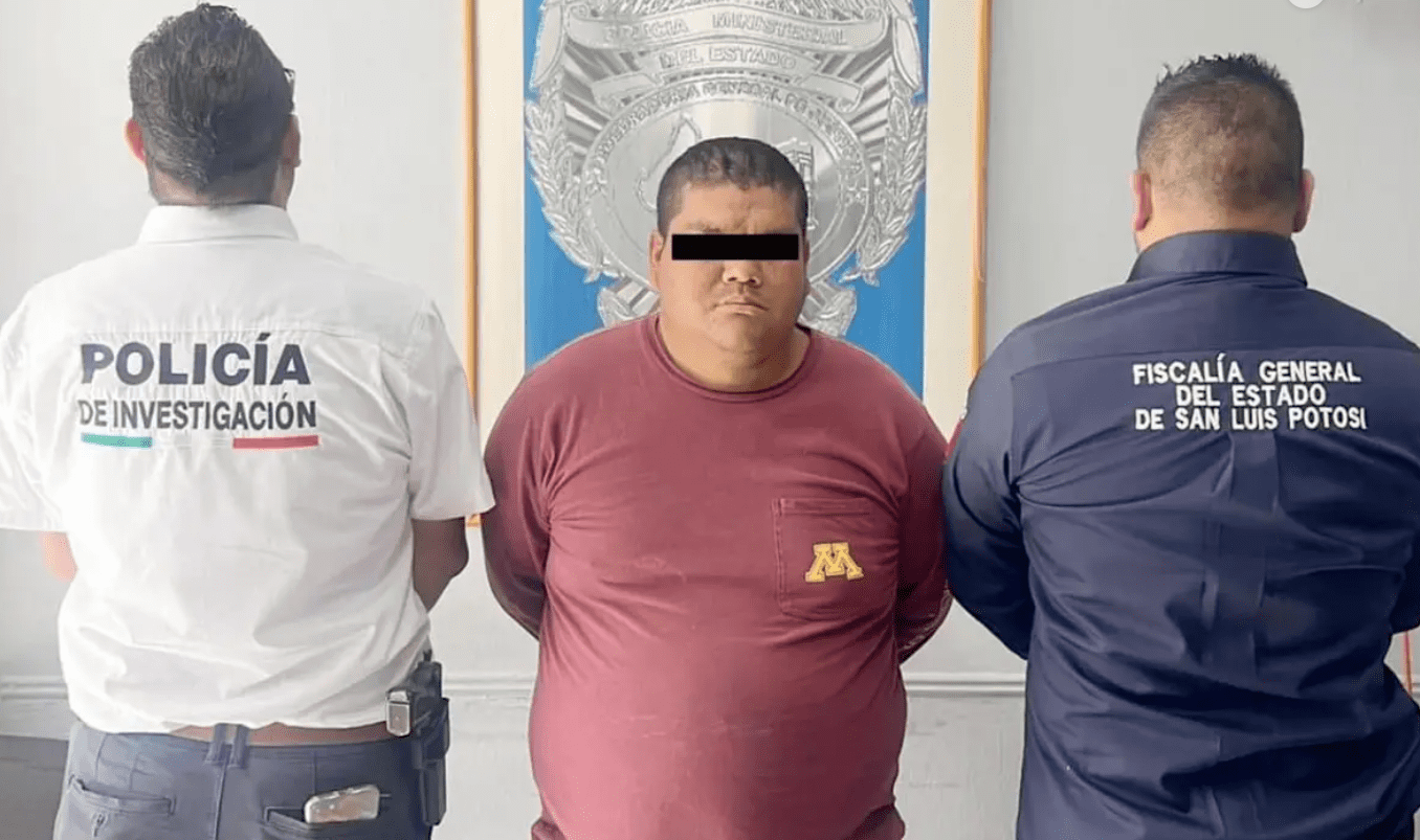 Por: Cortesía Detienen a 'Mala Cara', hombre que golpeó a menor de 4 años en SLP