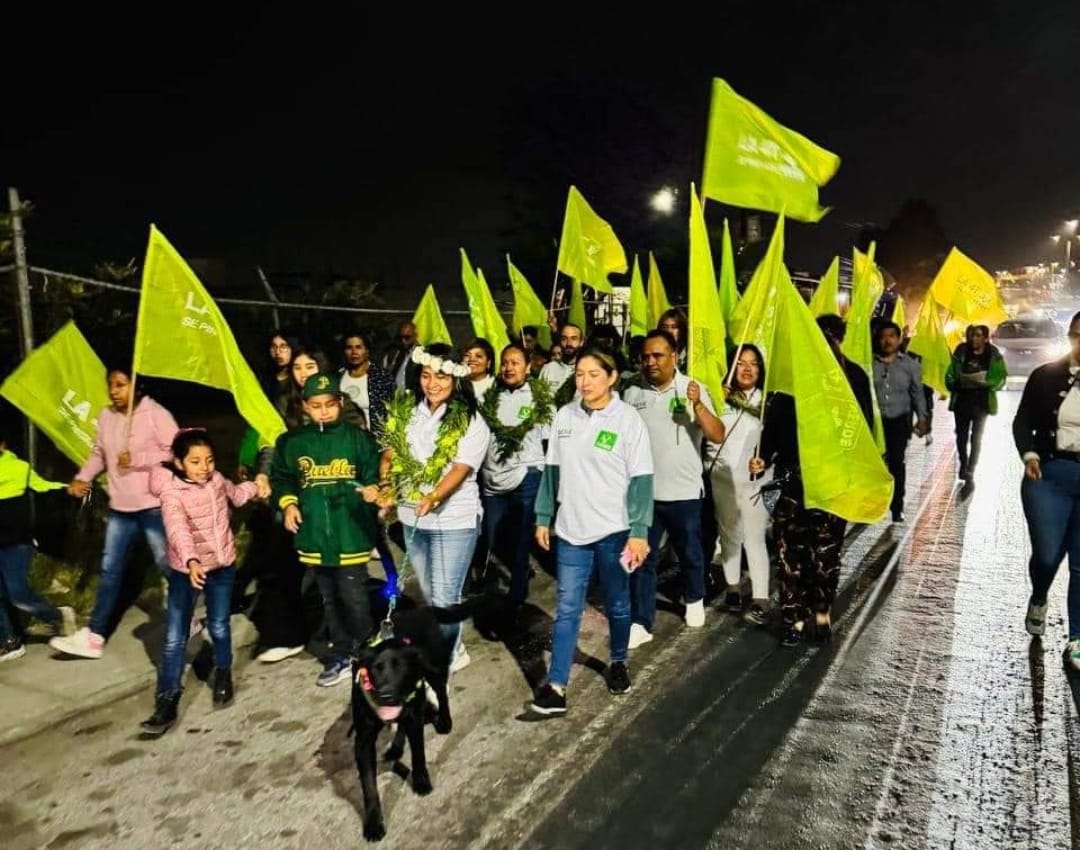 Por: Cortesía Lula Pineda Berenice Porquillo inicia su camino hacia la presidencia municipal de San Andrés Cholula con el respaldo del PVEM