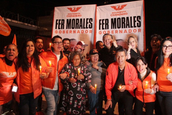 Por: Cortesía Fernando Morales inicia campaña en Puebla capital; promete atender problemas de inseguridad