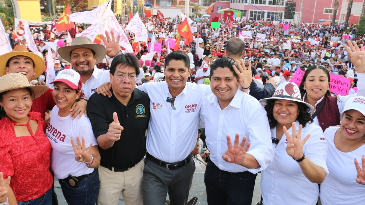 Por: Cortesía Lula Pineda Omar Muñoz: Candidato de Morena promete un cambio generacional en Cuautlancingo