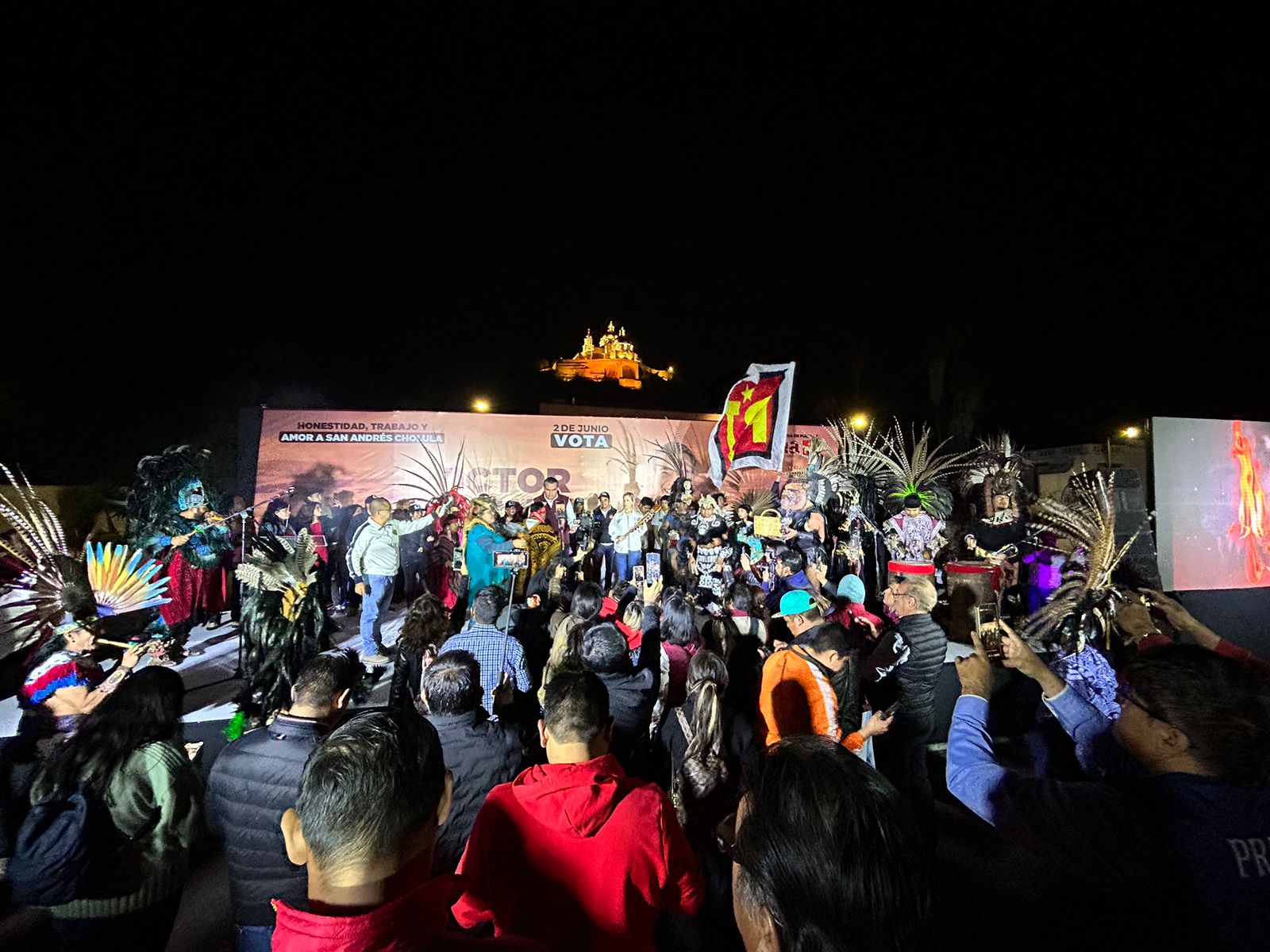 Víctor Galeazzi inicia campaña con visión de desarrollo para San Andrés Cholula