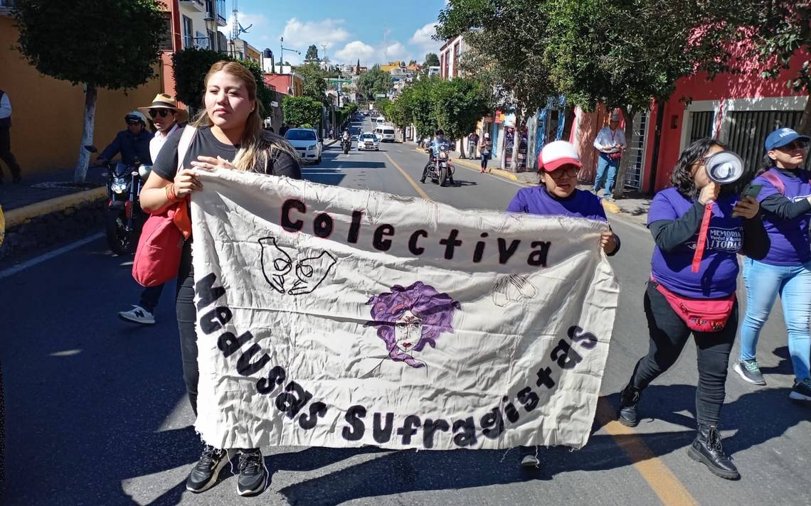 Alistan marcha del 8M en Tlaxcala; colectivas piden no partirizar movimiento