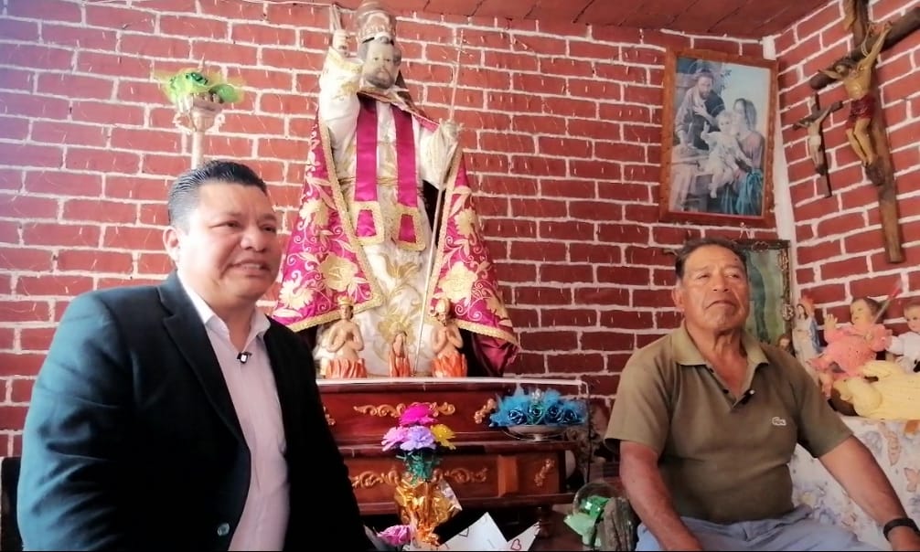 Por: Cortesía Lula Pineda Todo listo para la "Borrachera Espiritual" en honor a San Pedro de Ánimas