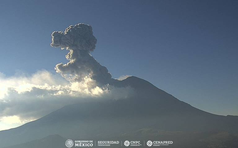 Por: Cortesía Popocatépetl