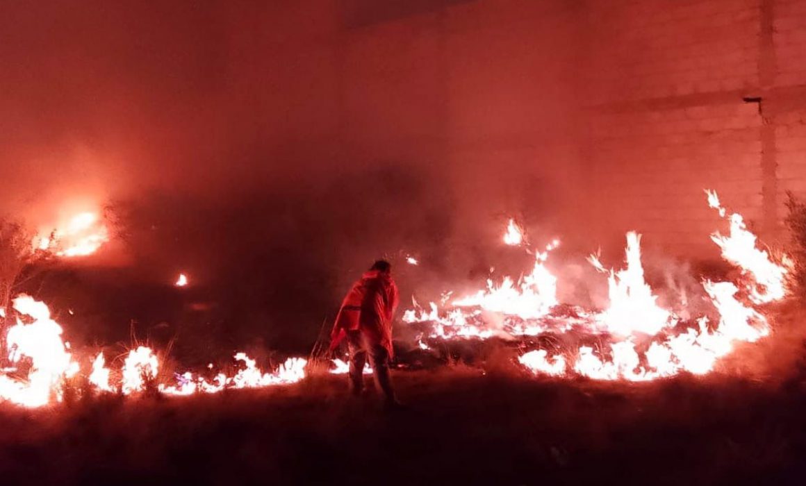 Por: Cortesía Controla coordinación de Protección Civil de Huamantla dos incendios