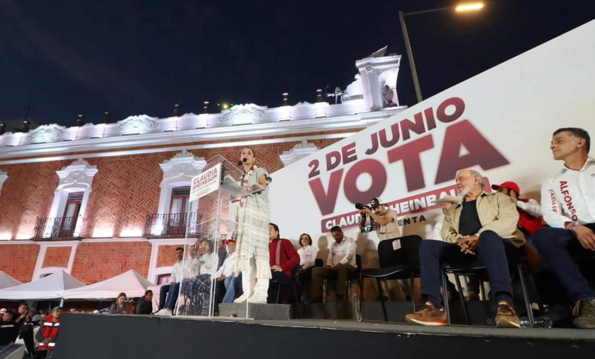 Por: Cortesía Lorena Cuéllar una gran gobernadora de Tlaxcala: Claudia Sheinbaum