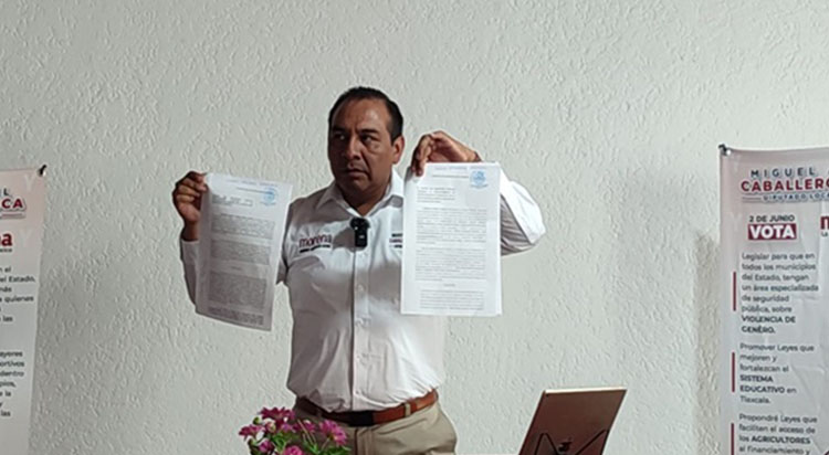 Por: Cortesía Denuncia Caballero Yonca guerra sucia e intimidaciones en su contra