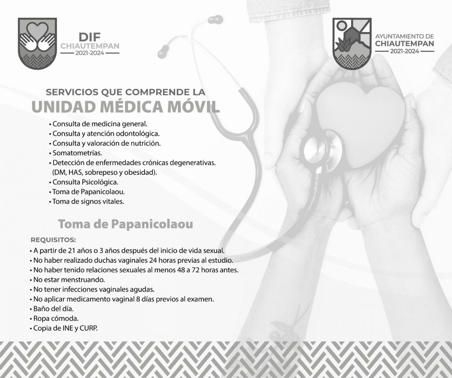 Por: Cortesía SMDIF de Chiautempan invita a la jornada de salud en Xochiteotla