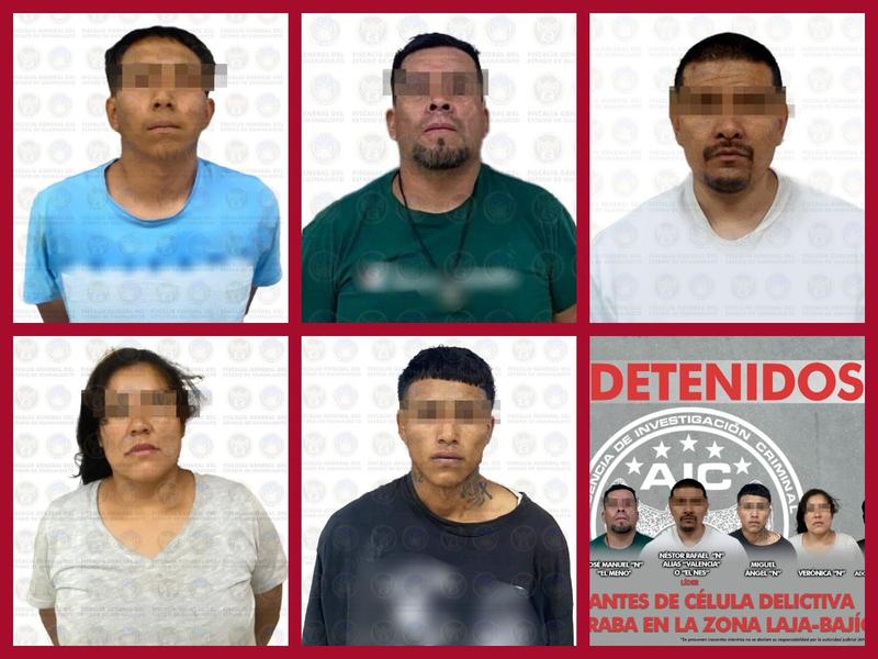 Por: Cortesía Detienen a 7 presuntos homicidas de la candidata de Morena a la alcaldía de Celaya