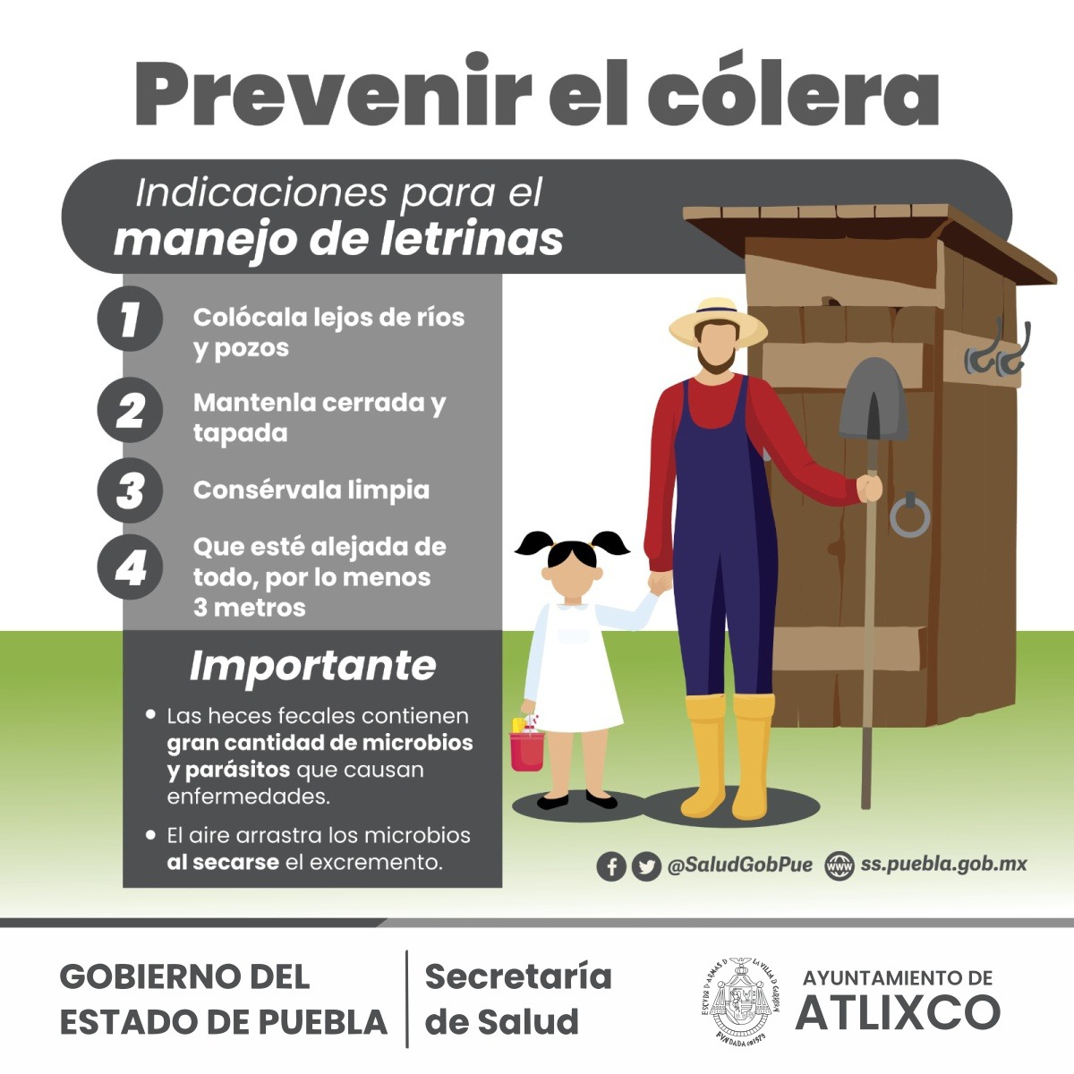Por: Cortesía Atlixco emite recomendaciones para prevenir enfermedades diarreicas o cólera por temperaturas extremas