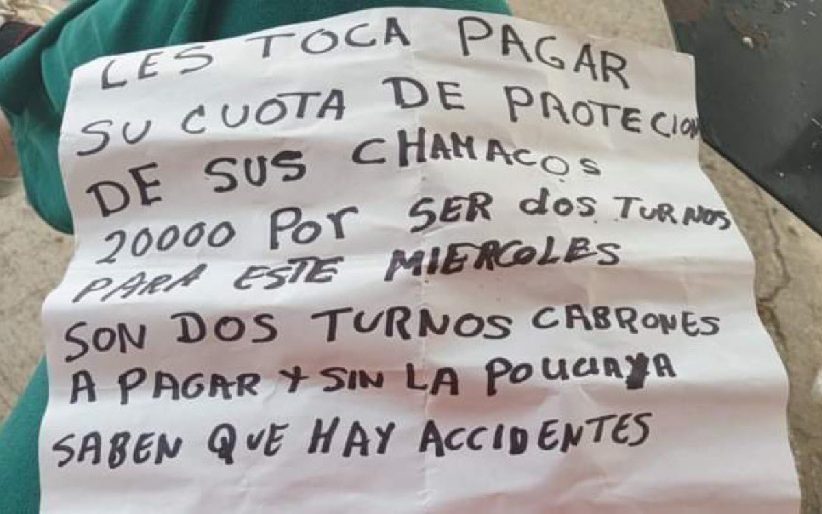 Por: Cortesía AMLO pide a escuela o dejarse intimidar por extorsión de narcotráfico