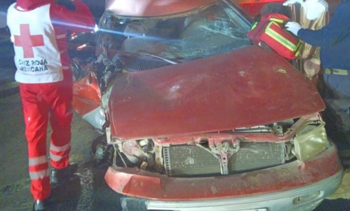 Por: Cortesía Aparatoso accidente en Calpulalpan, por exceso de velocidad y alcohol