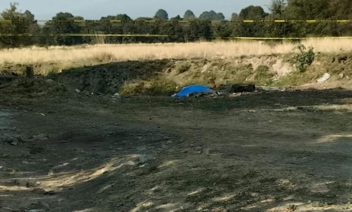 Hallan cadáver en San Pablo del Monte, mostraba huellas de violencia