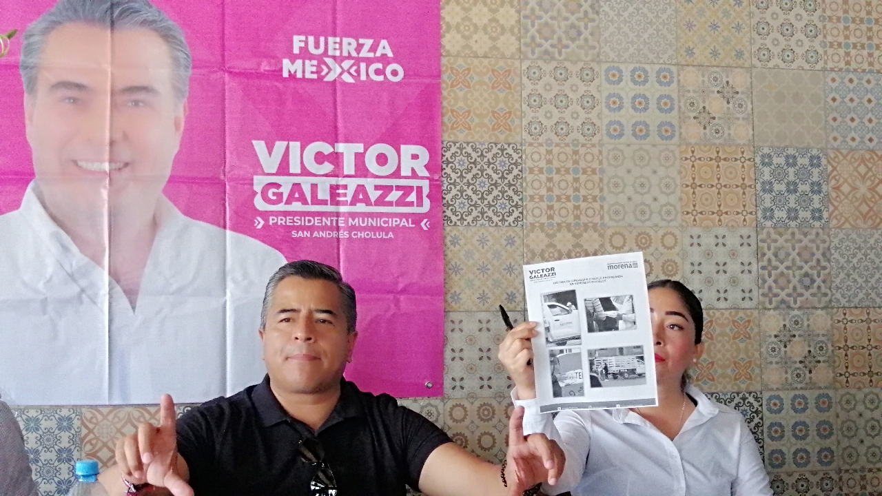 Por: Cortesía Lula Pineda Denuncian uso de recursos públicos en San Andrés Cholula en Favor de candidata del PRIAN