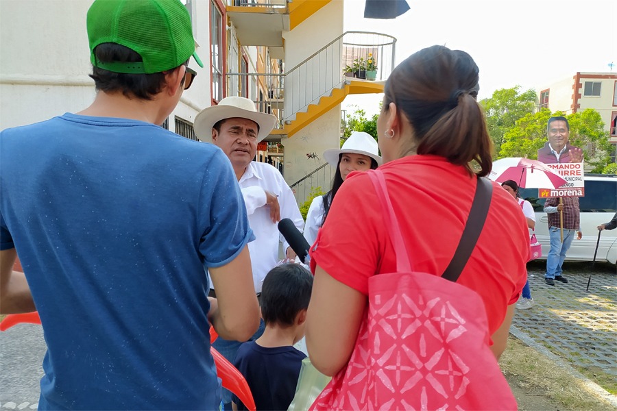 Por: Cortesía Lula Pineda Problema del agua en Misiones de San Francisco será atendido de fondo: Armando Aguirre