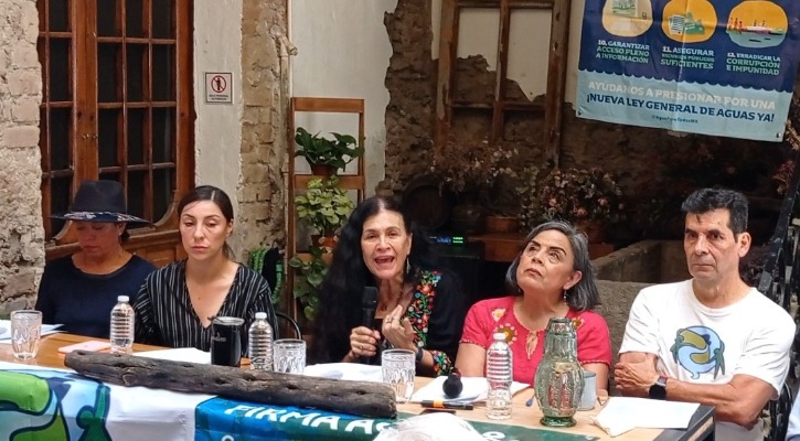 Por: Cortesía Colectivos piden creación de una Secretaría del Agua y la desprivatización del servicio en Puebla