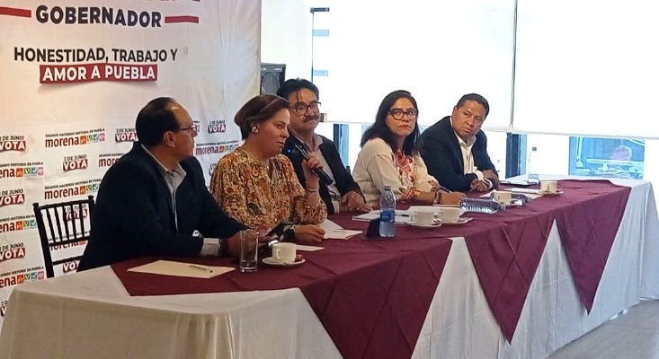 Por: Cortesía Afirma Morena que COPARMEX pretendía beneficiar a Eduardo Rivera al organizar un debate entre candidatos