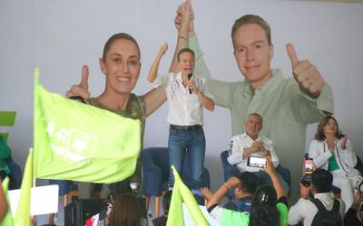 Estamos a días de hacer historia, Sheinbaum llegará a la presidencia: Velasco