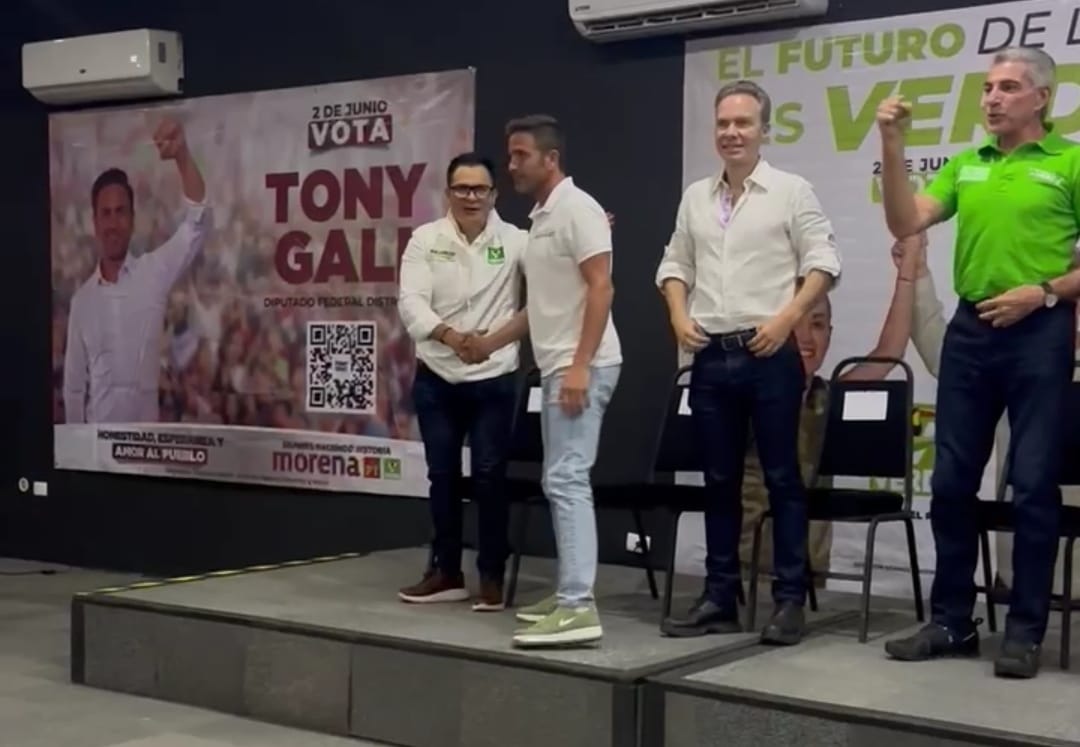 Por: Cortesía Lula Pineda Mauricio Lozano recibe respaldo total del PVEM para la alcandía cholulteca