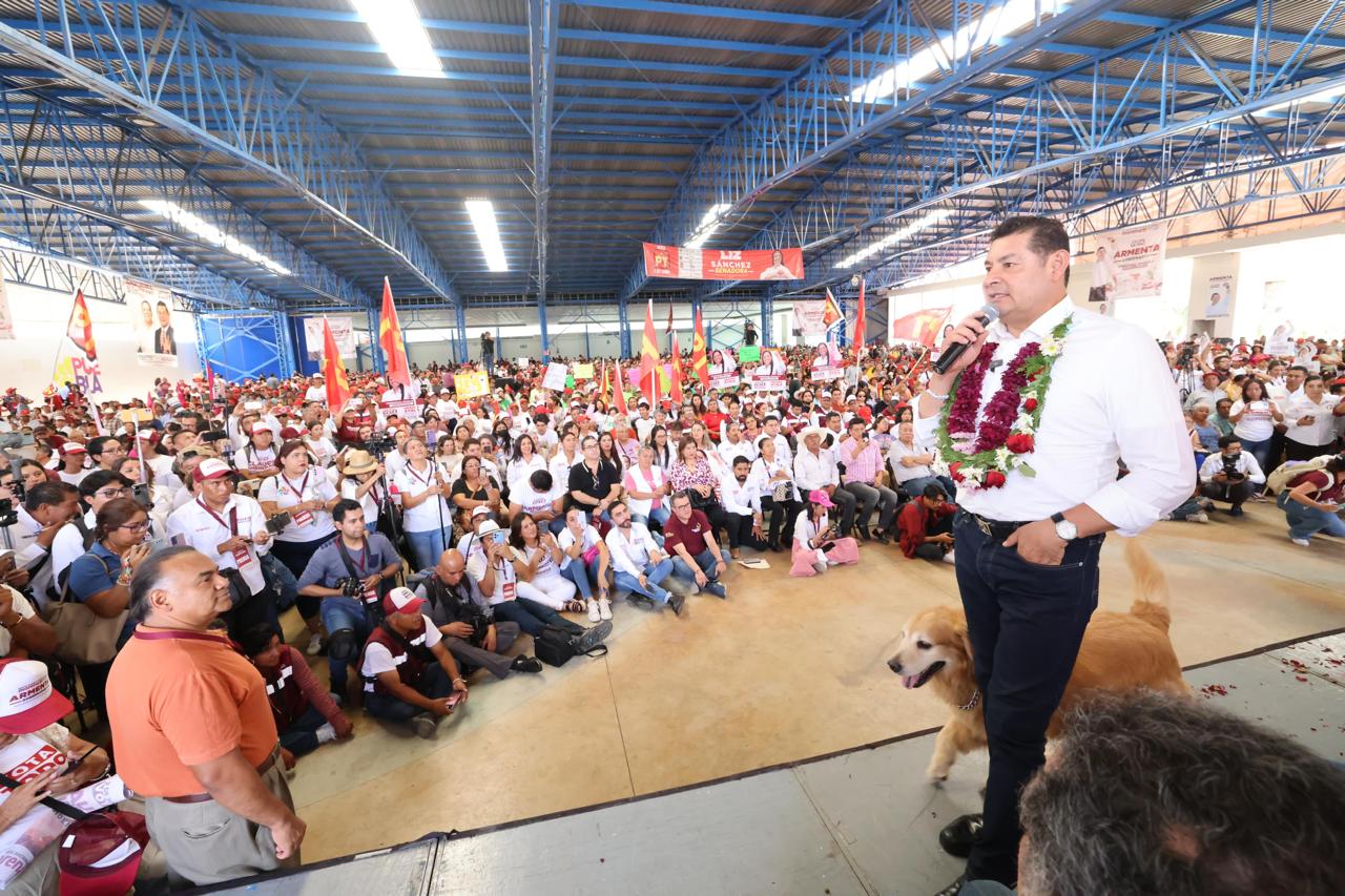 Por: Cortesía Alejandro Armenta minimiza rrobo de boletas electorales en Puebla