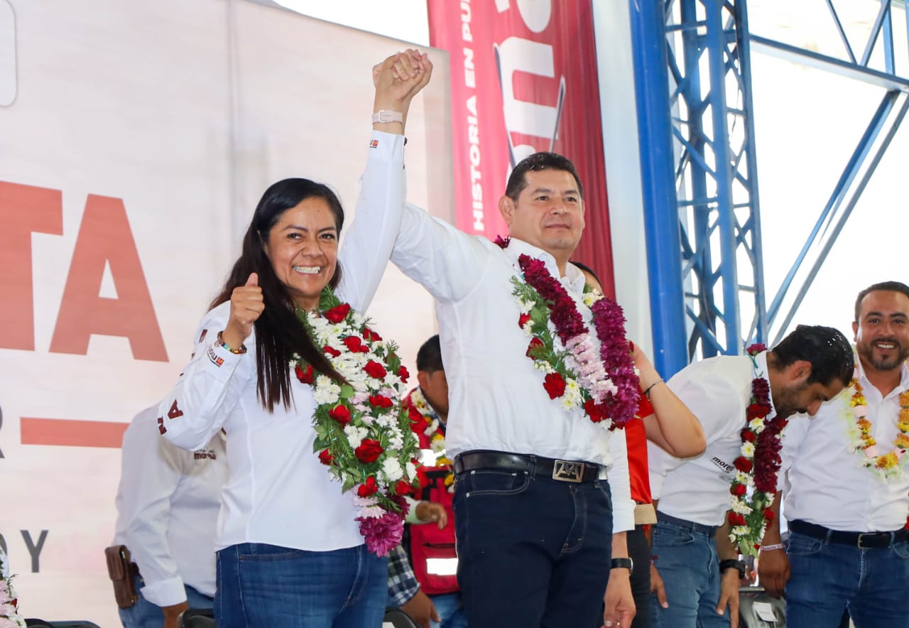 Por: Cortesía Ariadna Ayala cierra campaña en Atlixco con firme compromiso de transformación