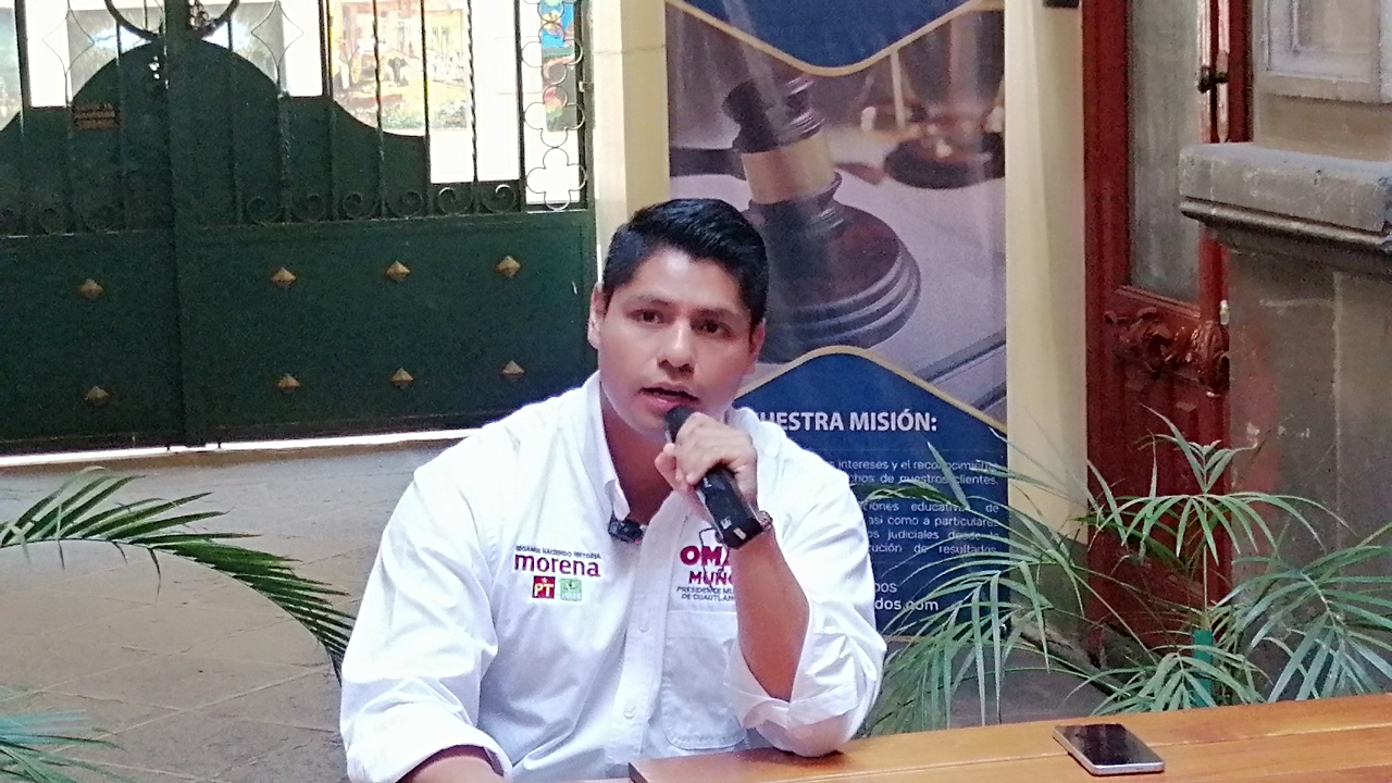 Omar Muñoz denuncia campaña de desinformación y ataques físicos en Cuautlancingo