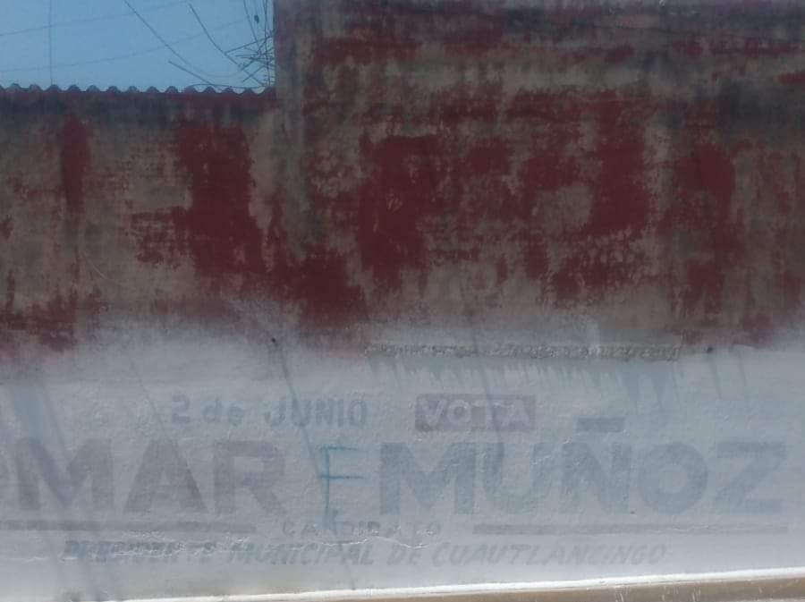 Omar Muñoz aspirante a la alcandía de Cuautlancingo denuncia campaña negra
