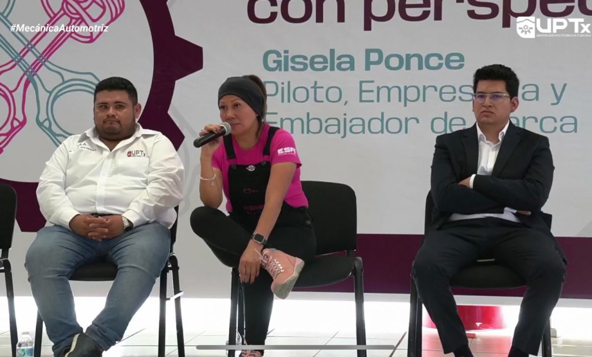 Por: Cortesía UPTX, sede del evento Mecánica automotriz con perspectiva de género
