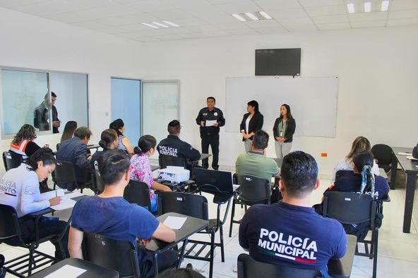 Por: Cortesía Lula Pineda Personal de la SSPPC recibe capacitación en Derechos Humanos para fortalecer función policial