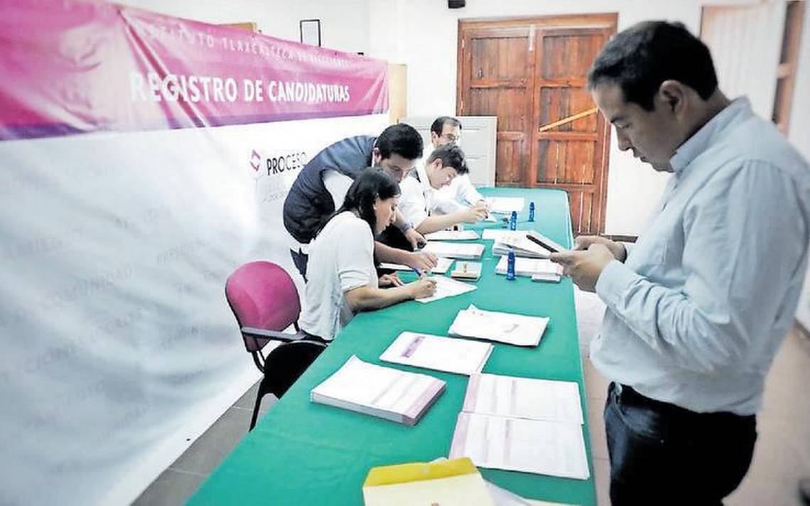 Por: Cortesía Avala ITE candidaturas para presidencias municipales del PT y PRD