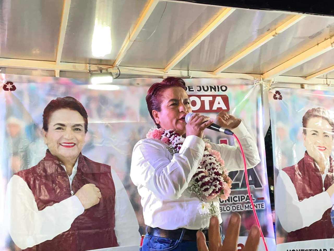 Muestran apoyo a 𝗚𝘂𝗶𝗹𝗹𝗲 𝗟𝗼𝗮𝗶𝘇𝗮 en inicio de actividades proselitistas rumbo a la presidencia de San Pablo del Monte