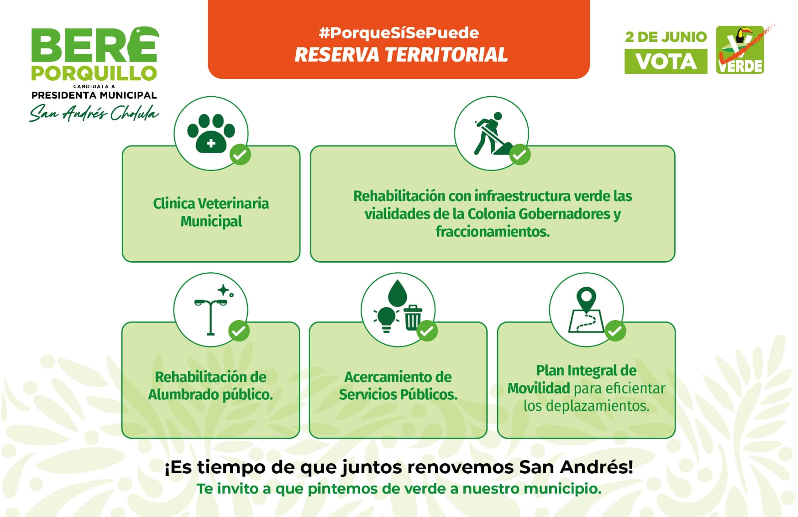 Berenice Porquillo presenta proyecto 7