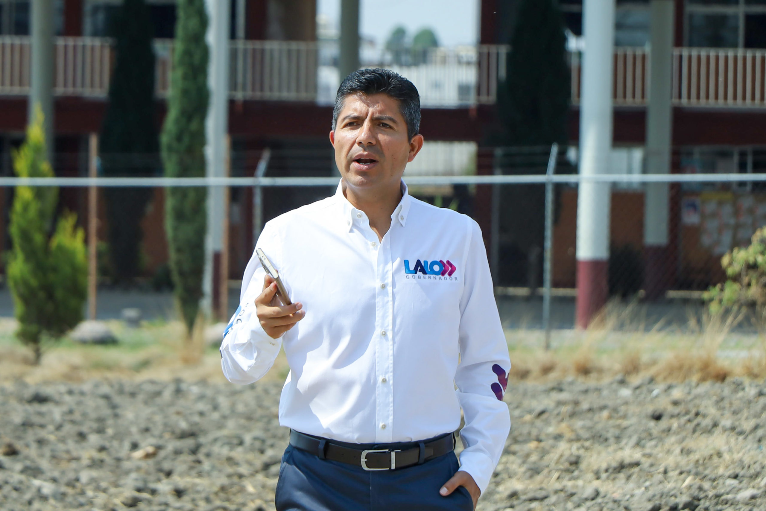 Por: Cortesía Eduardo Rivera agradece solidaridad de Armenta y reprocha actitud de parte de Morena