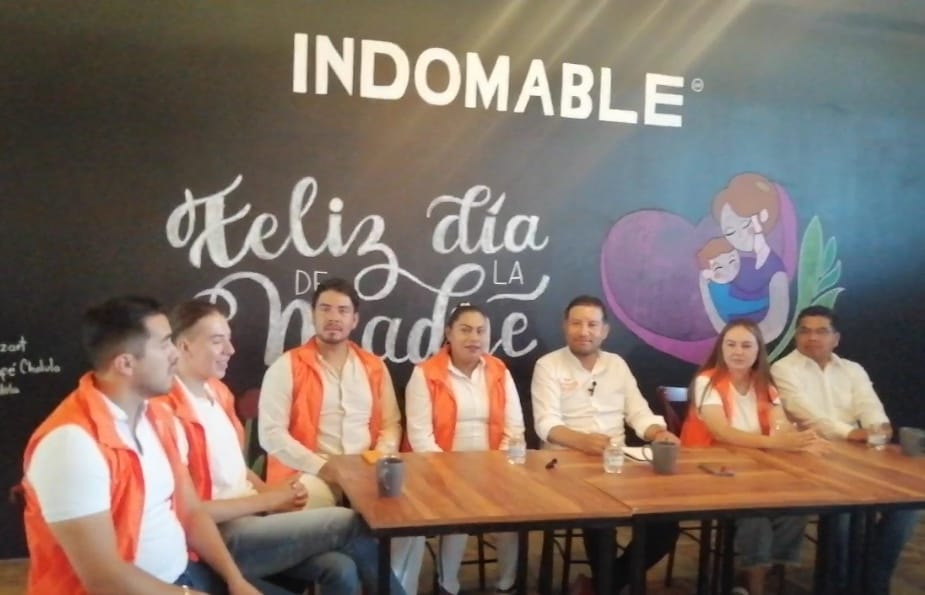 Por: Cortesía Lula Pineda "Eduardo Covián de MC anuncia programa "Predial Cero" para San Andrés Cholula