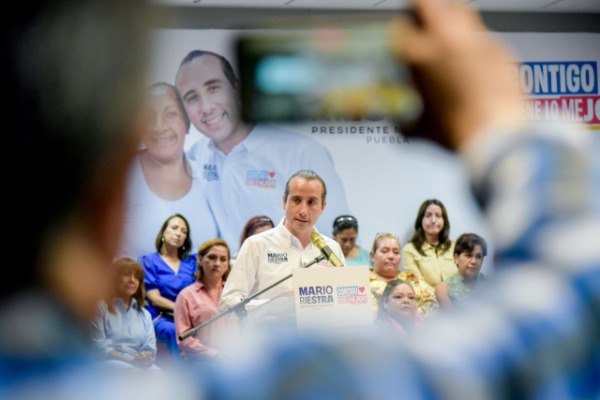 Por: Cortesía Tras su detención, Mario Riestra se deslinda de Tania N